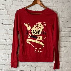 EUC L.O.L. Vintage Long Sleeve Santa 🎅🏼 Tee